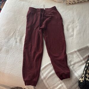 Lululemon Maroon Jogger Pants